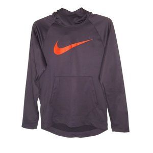 Women's Nike Just Do It Dri Fit Purple Sweatshirt Hoodie - Sz Small  Pre-owned
